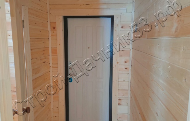 4 Брусовой дом ОД-16, 6х7м, 42 М², Московская область, Раменский район, ДНП «Поляна» (3)